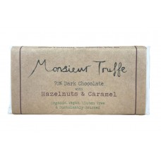 70% Dark Block with Hazelnuts & Caramel